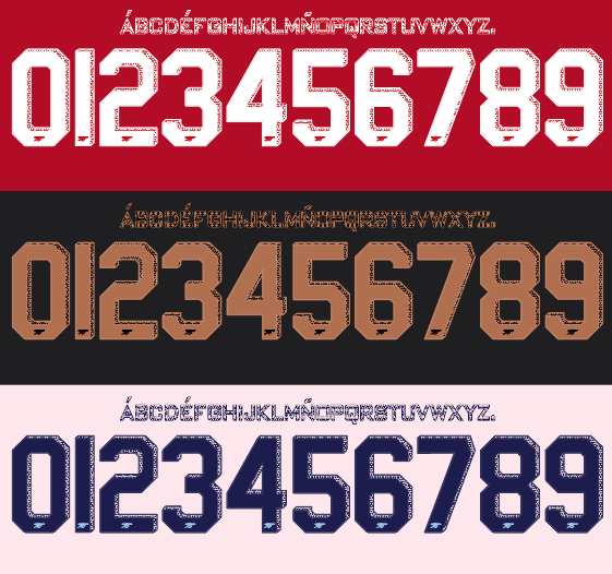 Arsenal 2022-2023 Nameset AI Vector File