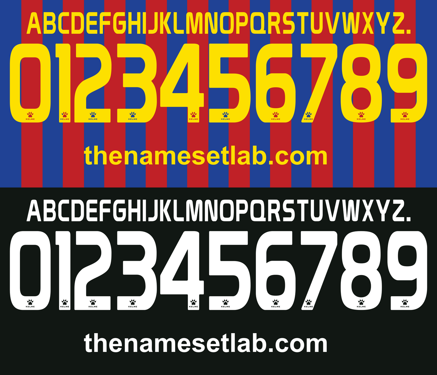 Levante 2012-2013 Nameset Mockup