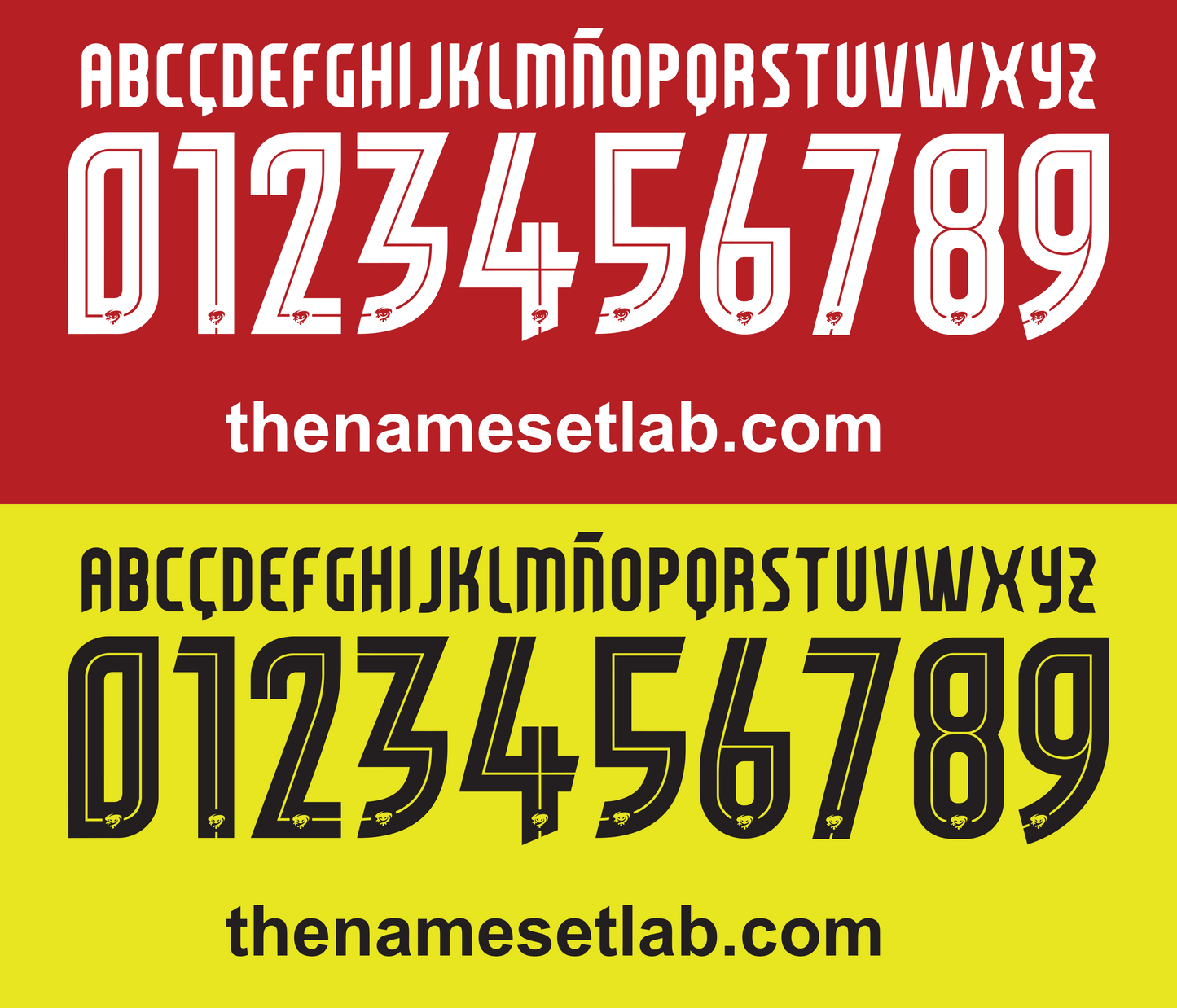 Levante 2015-2016 Nameset Mockup