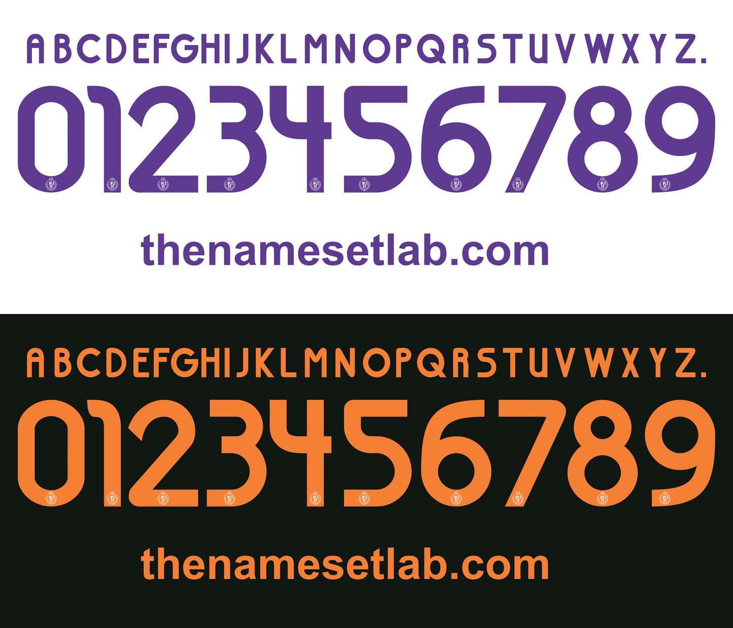 Valladolid 2013-2014 Nameset Graphic