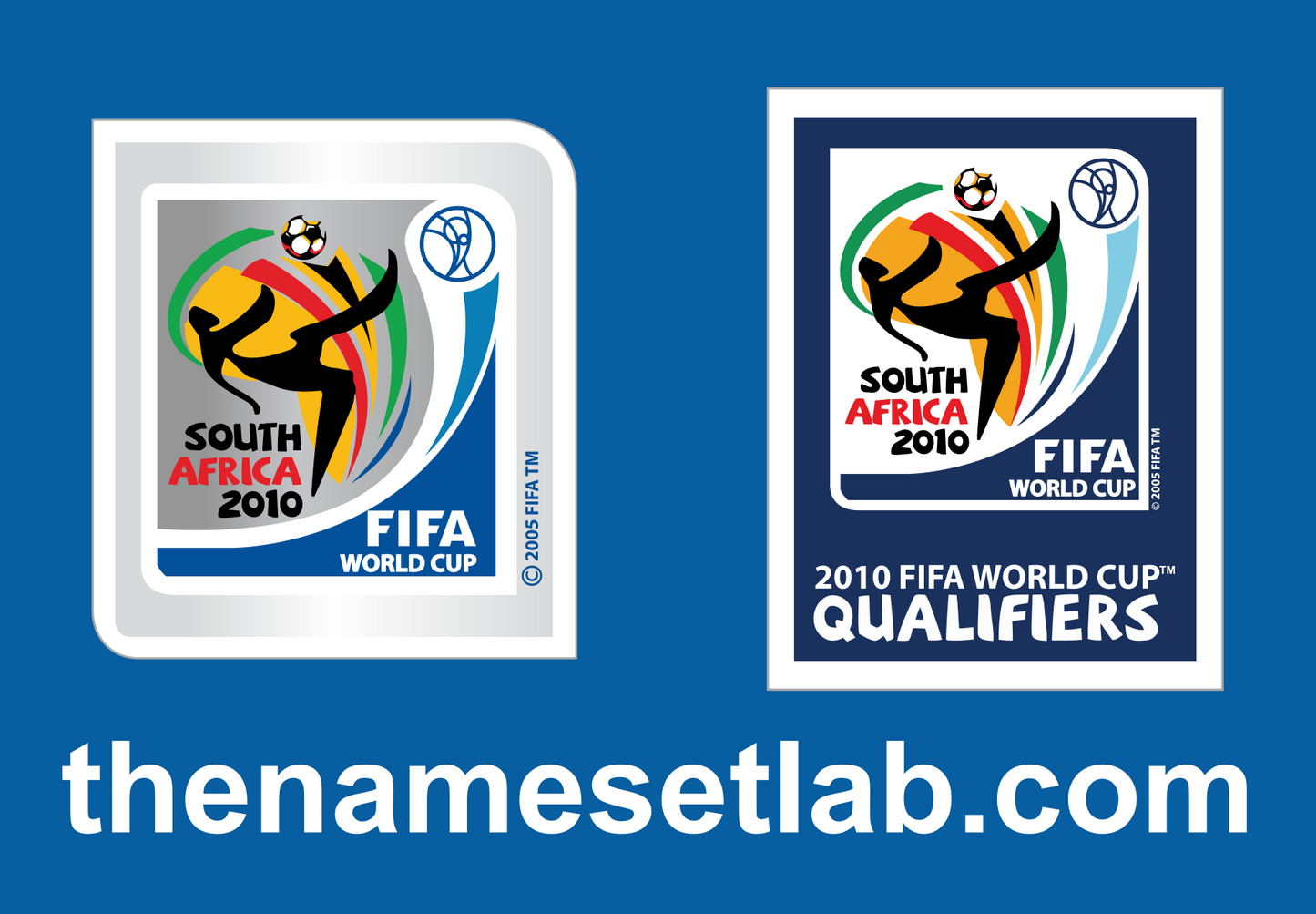 World Cup 2010 Sleeve Patches preview image showing the vector artwork design for this digital download.