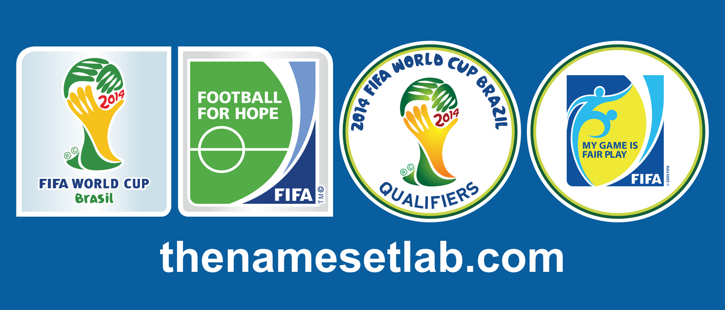 World Cup 2014 Sleeve Patches preview image showing the vector artwork design for this digital download.