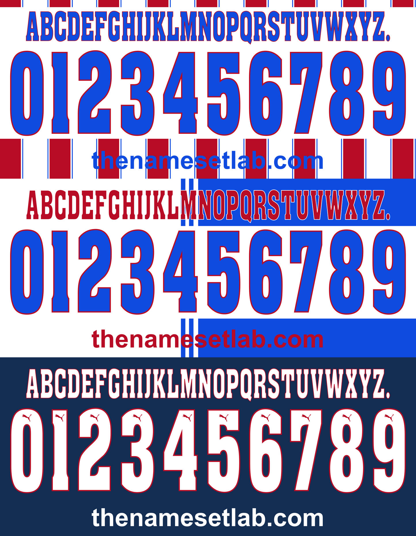 Atletico Madrid 1996-1997 Nameset AI Vector File