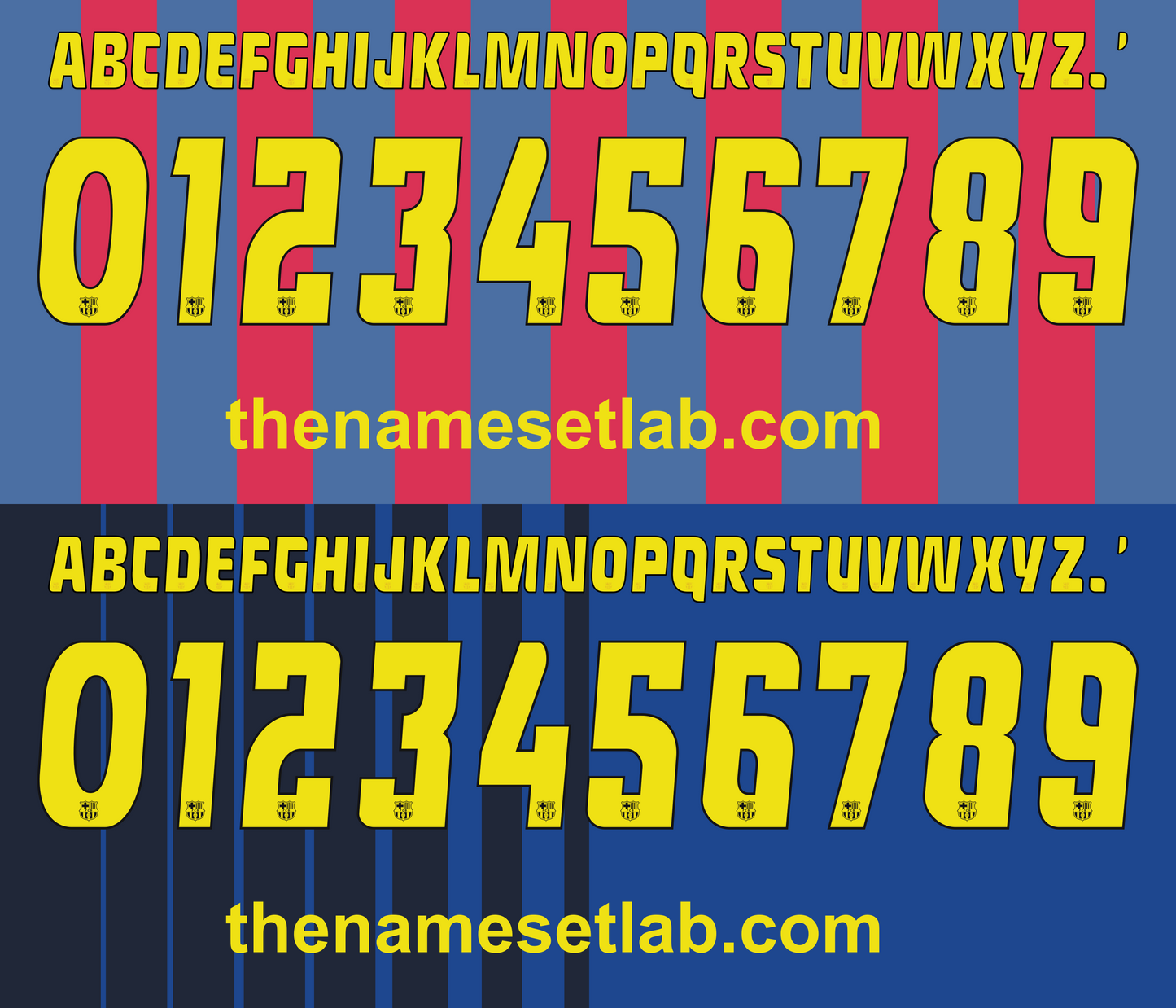 barcelona 2004-2005 nameset shirt nameset graphic