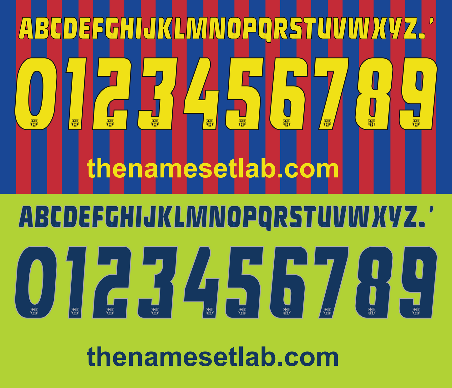 barcelona 2005-2006 nameset shirt nameset graphic
