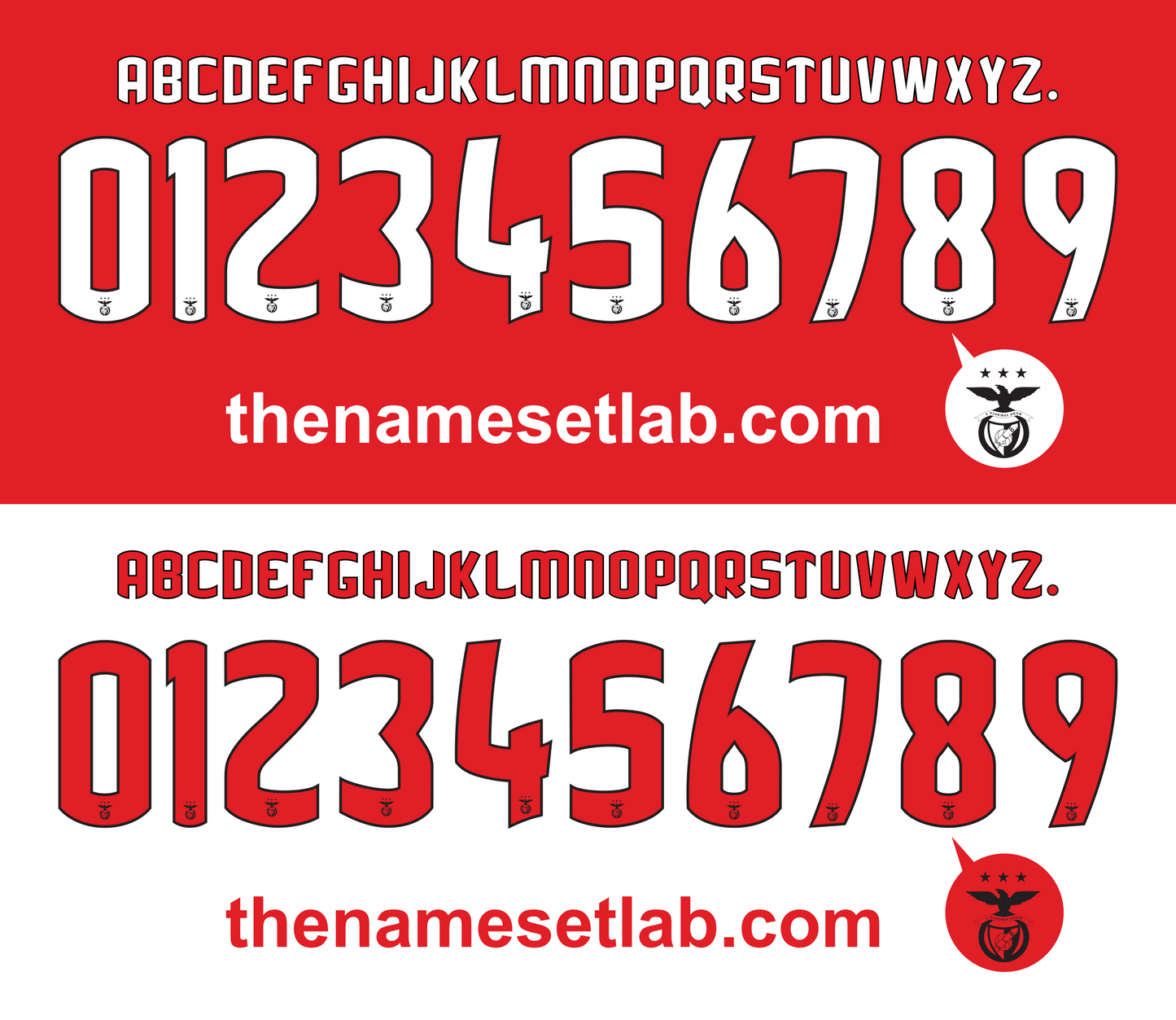 Benfica 2015–2016 Nameset Mockup