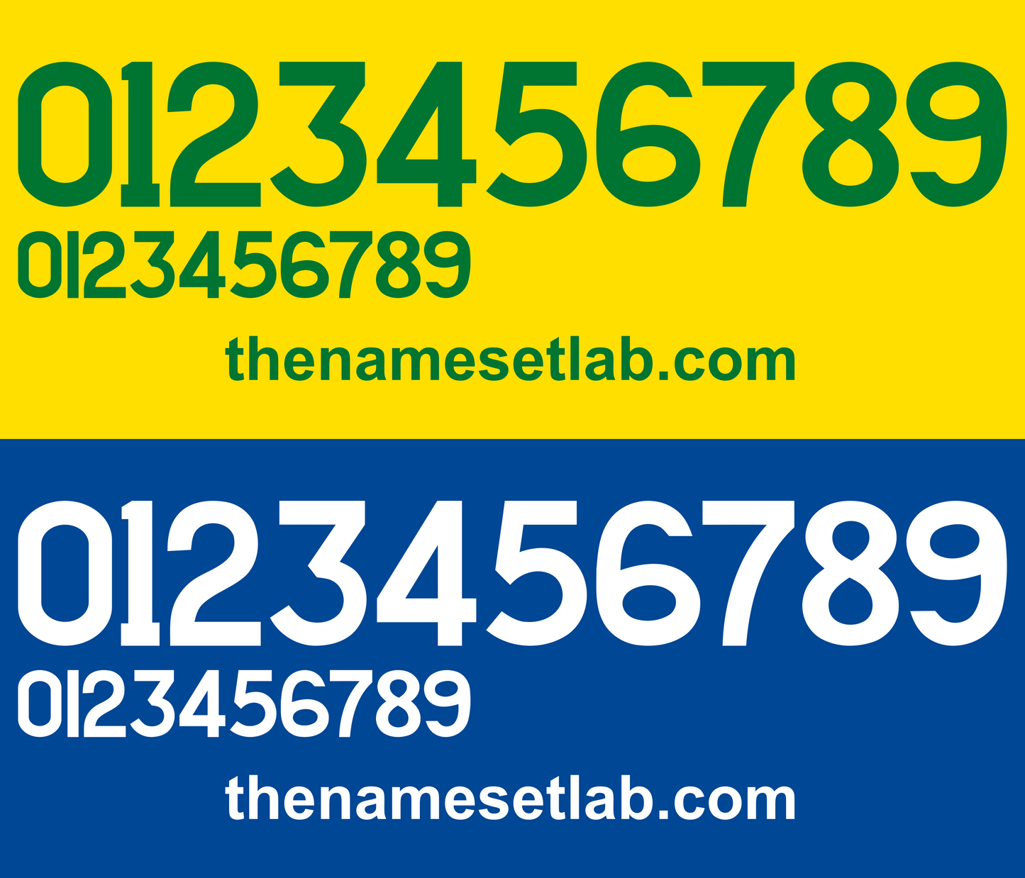 Brazil 1993 Football Nameset AI Vector File