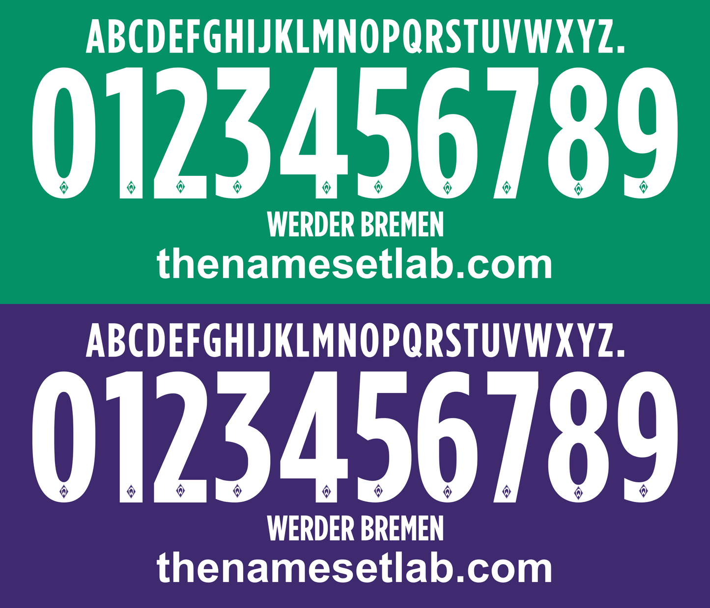 Bremen 2016-2017 Nameset AI Vector File