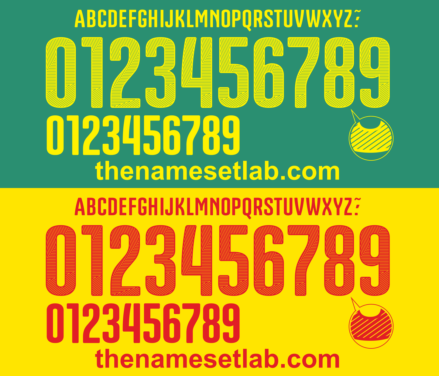 Cameroon 2014 Football Nameset AI Vector File
