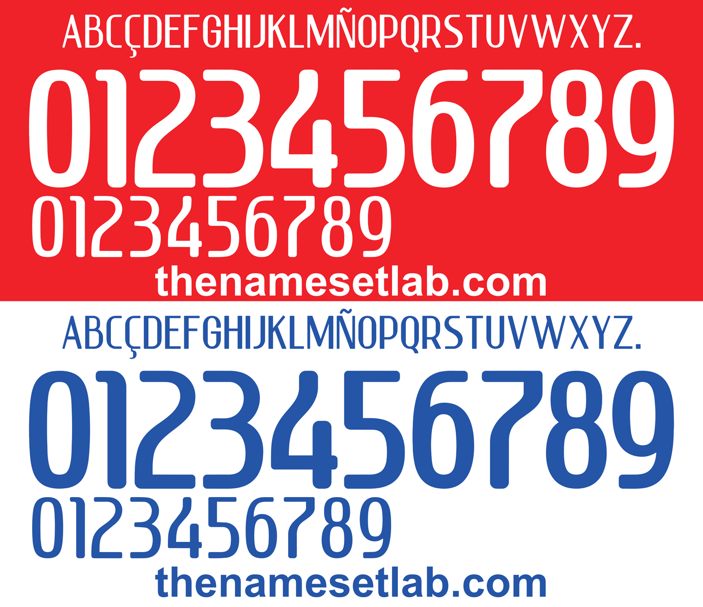 Chile 2015 Football Nameset AI Vector File
