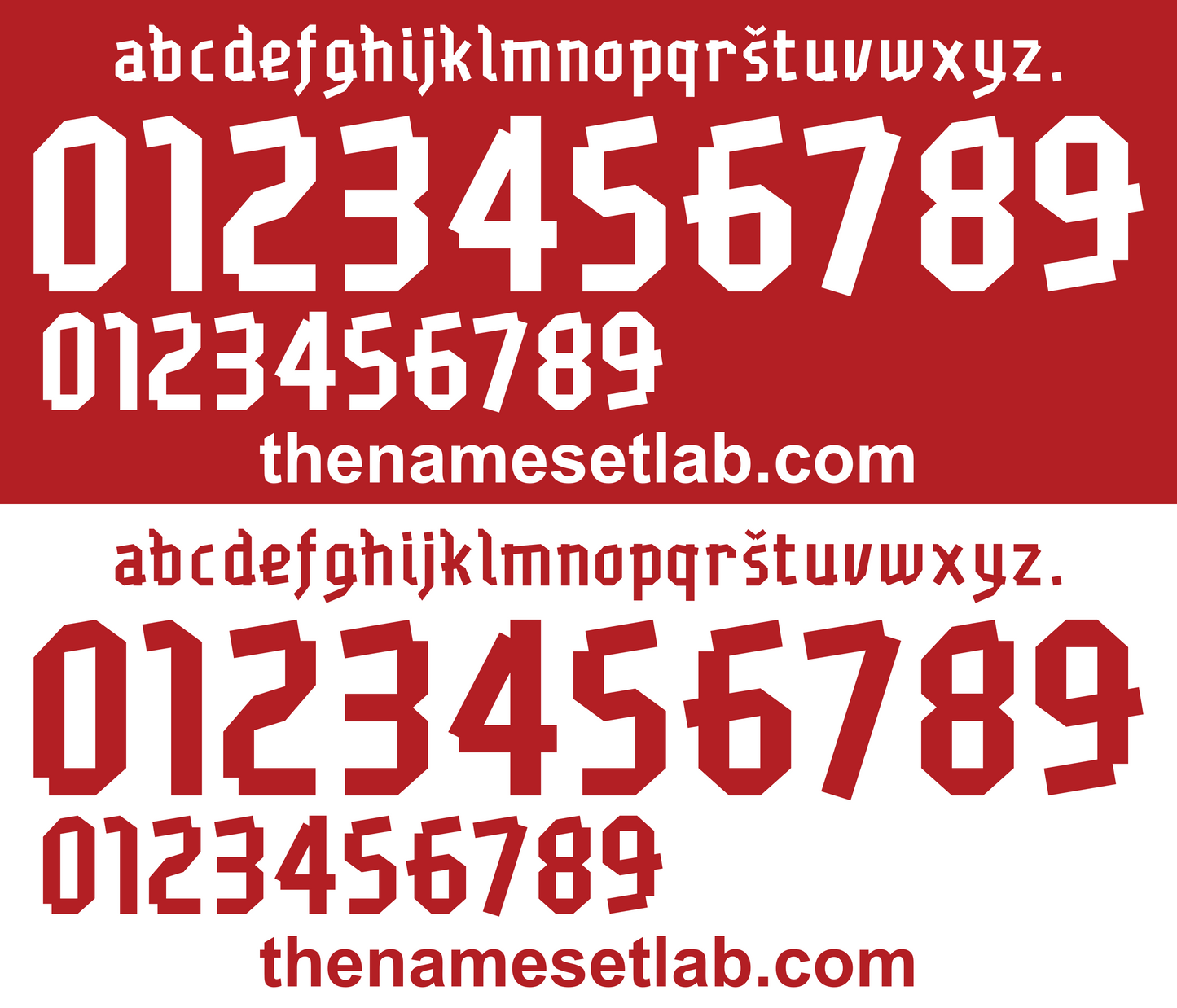 Czech 2012 Football Nameset AI Vector File