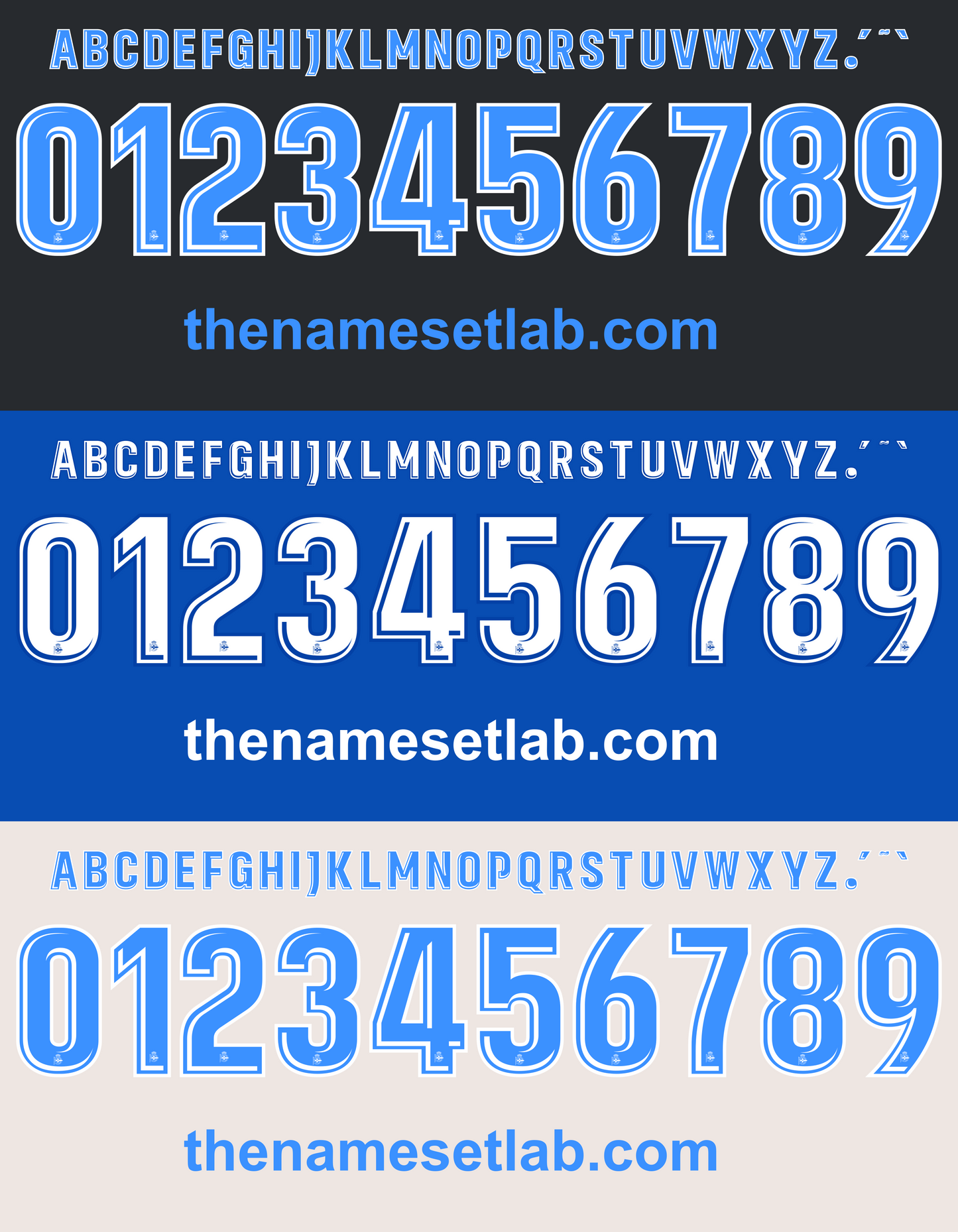 Deportivo 2017-2018 Nameset AI Vector File