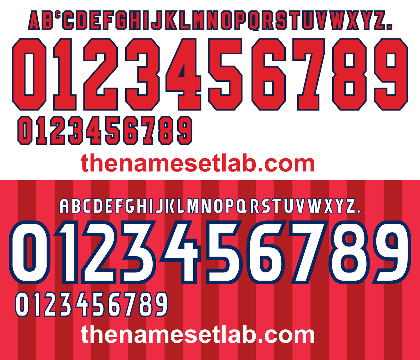 England 1998 Football Nameset AI Vector File