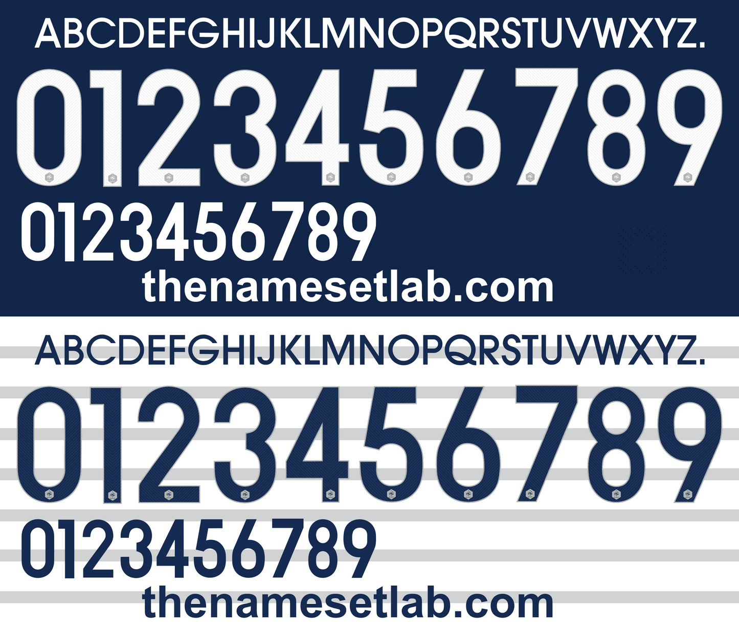 France 2014 Football Nameset AI Vector File