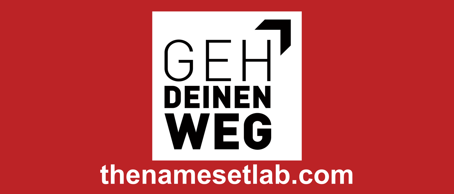 Geh Deinen Weg 2012–13 Patch preview image showing the vector artwork design for this digital download.