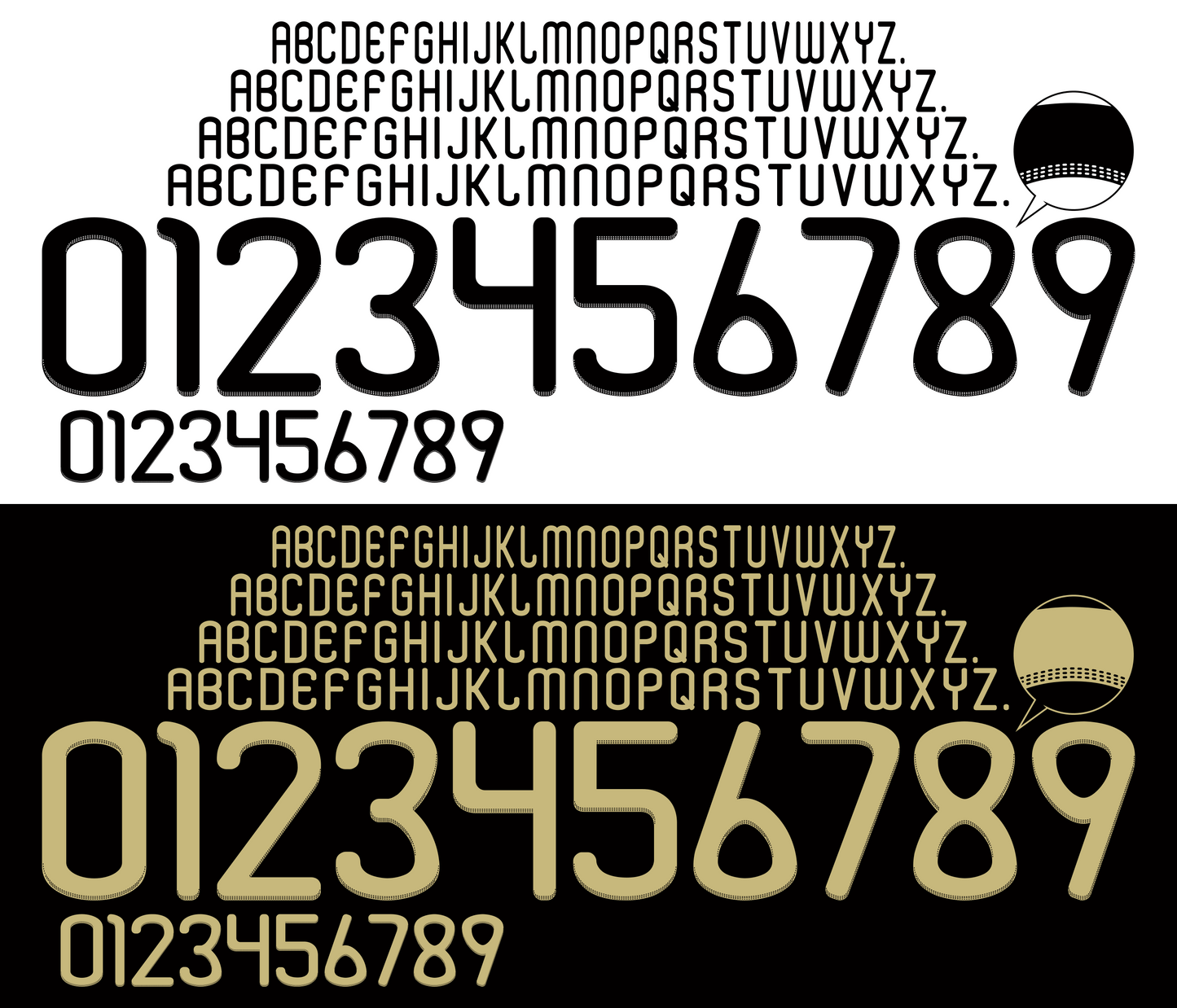 Germany 2010 Football Nameset AI Vector File