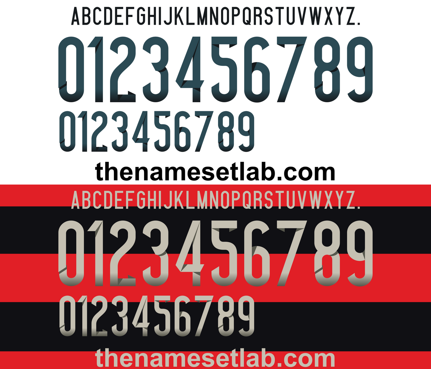 Germany 2014 Football Nameset AI Vector File