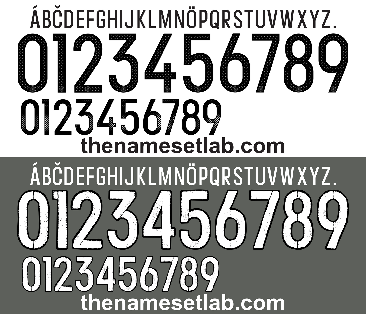 Germany 2016 Football Nameset AI Vector File