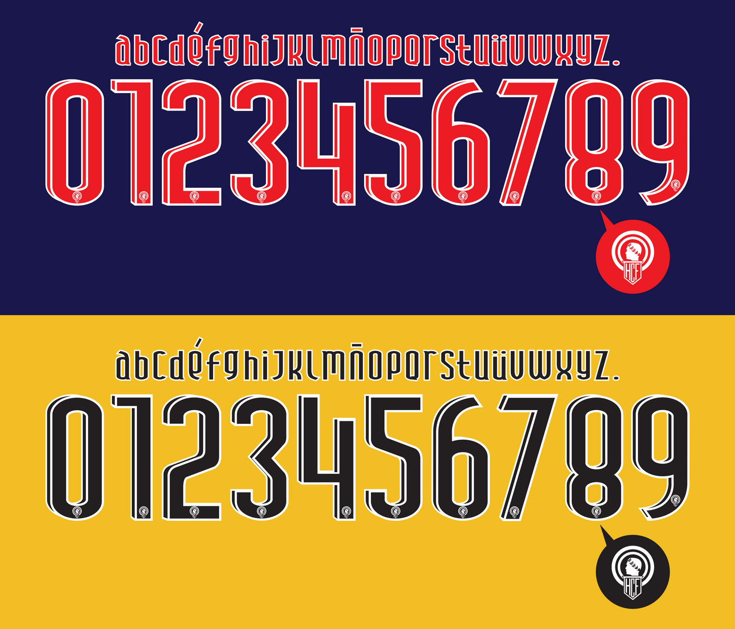 Hercules 2012-2013 Nameset