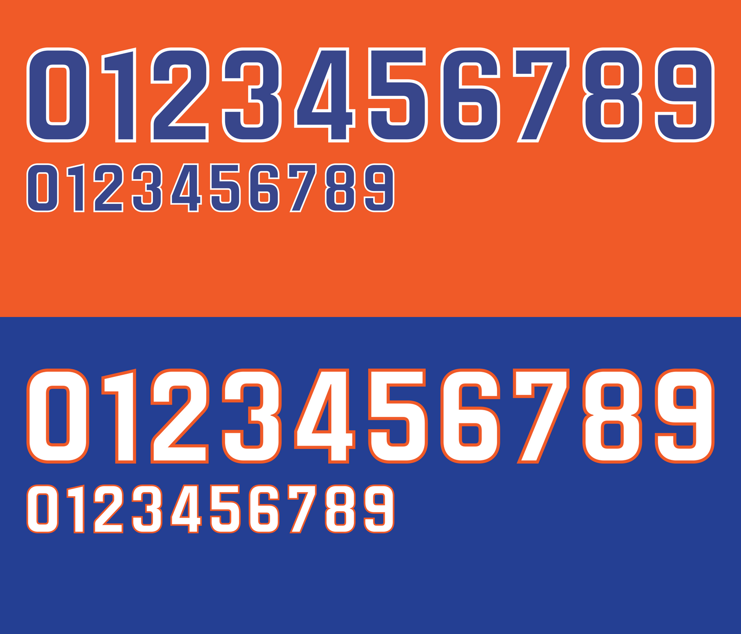 Holland 1997 Football Nameset AI Vector File