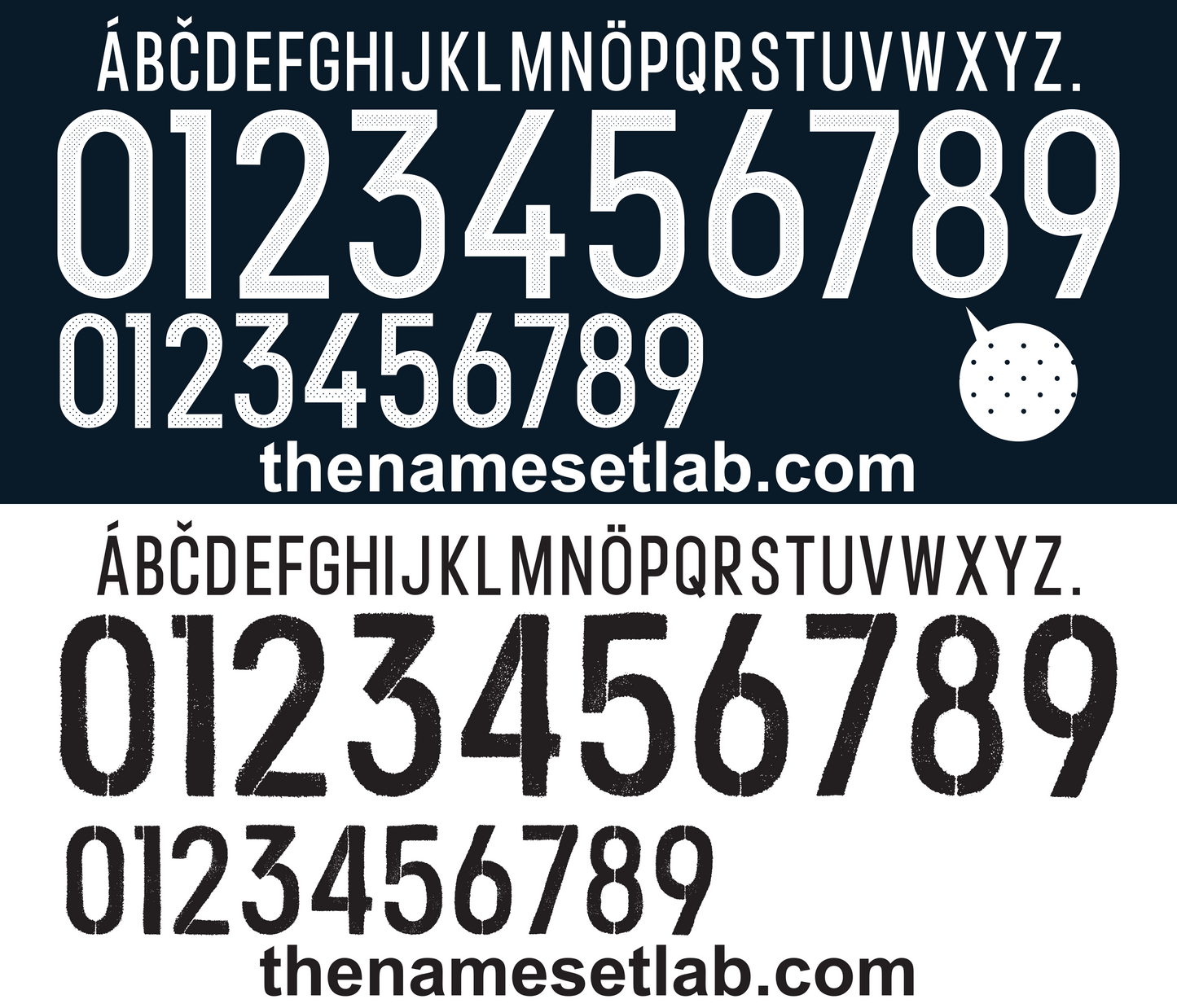 Japan 2016 Football Nameset AI Vector File