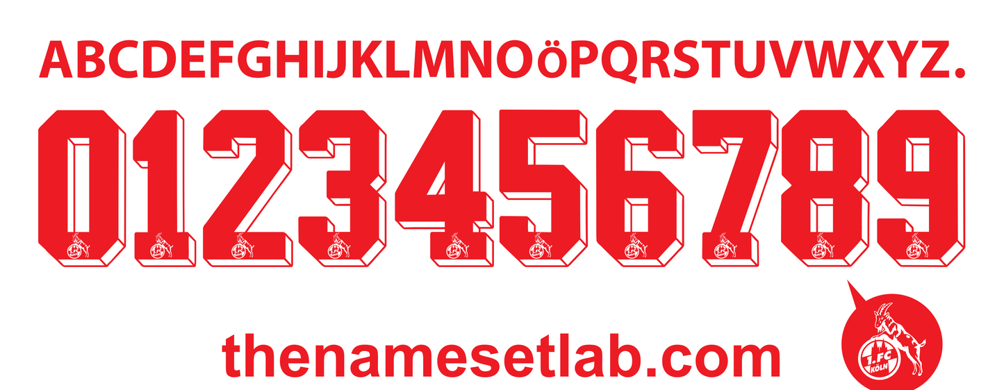 Koln 2014-2015 Nameset AI Vector File