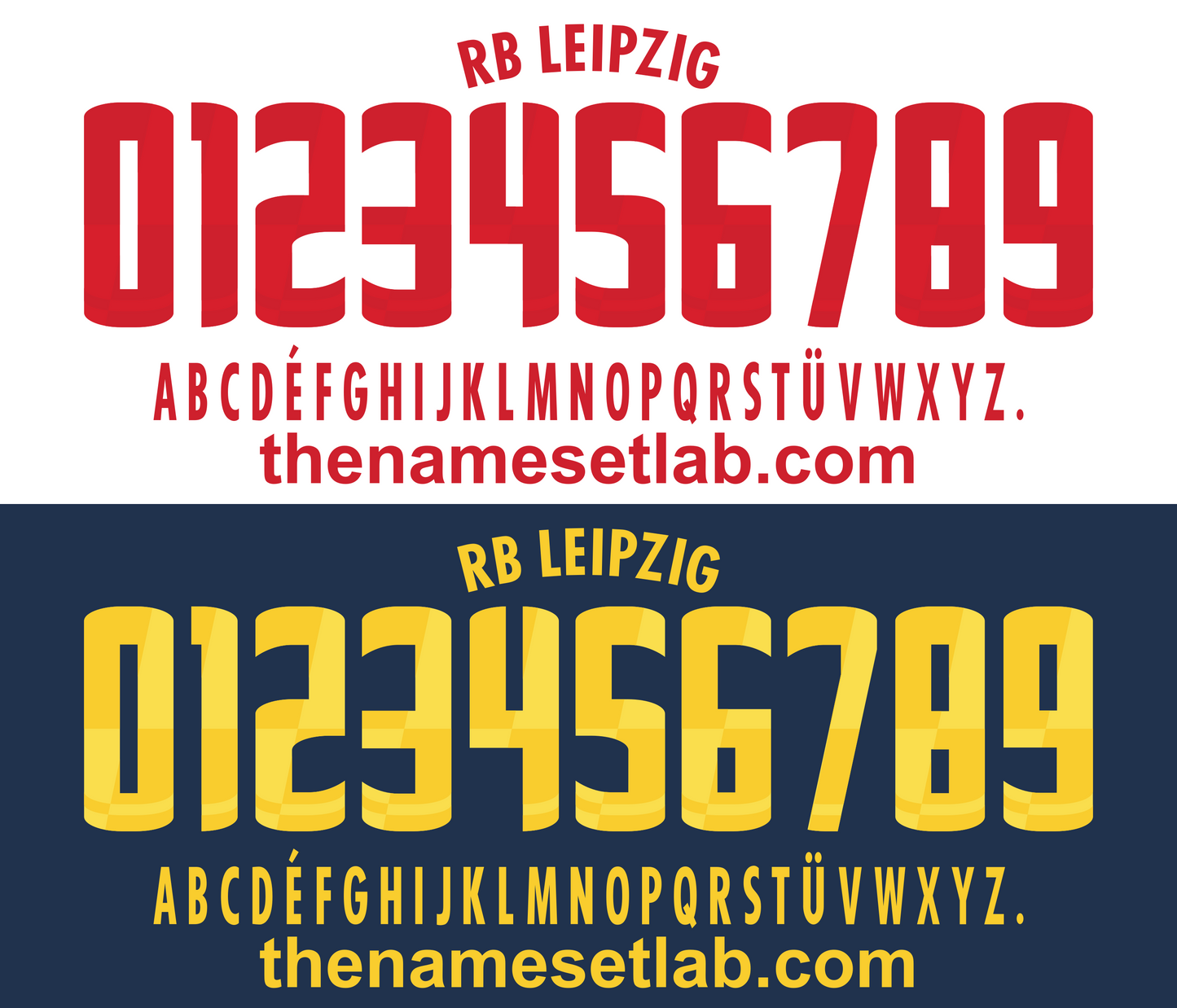 Leipzig 2017-2018 Nameset AI Vector File