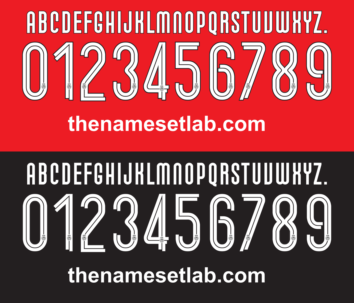 Mallorca 2012-2013 Nameset graphic