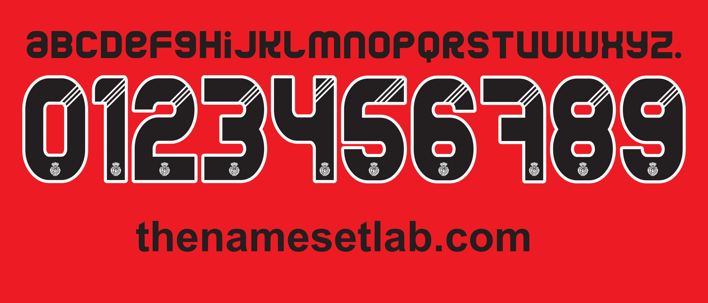 Mallorca 2013-2014 Nameset graphic