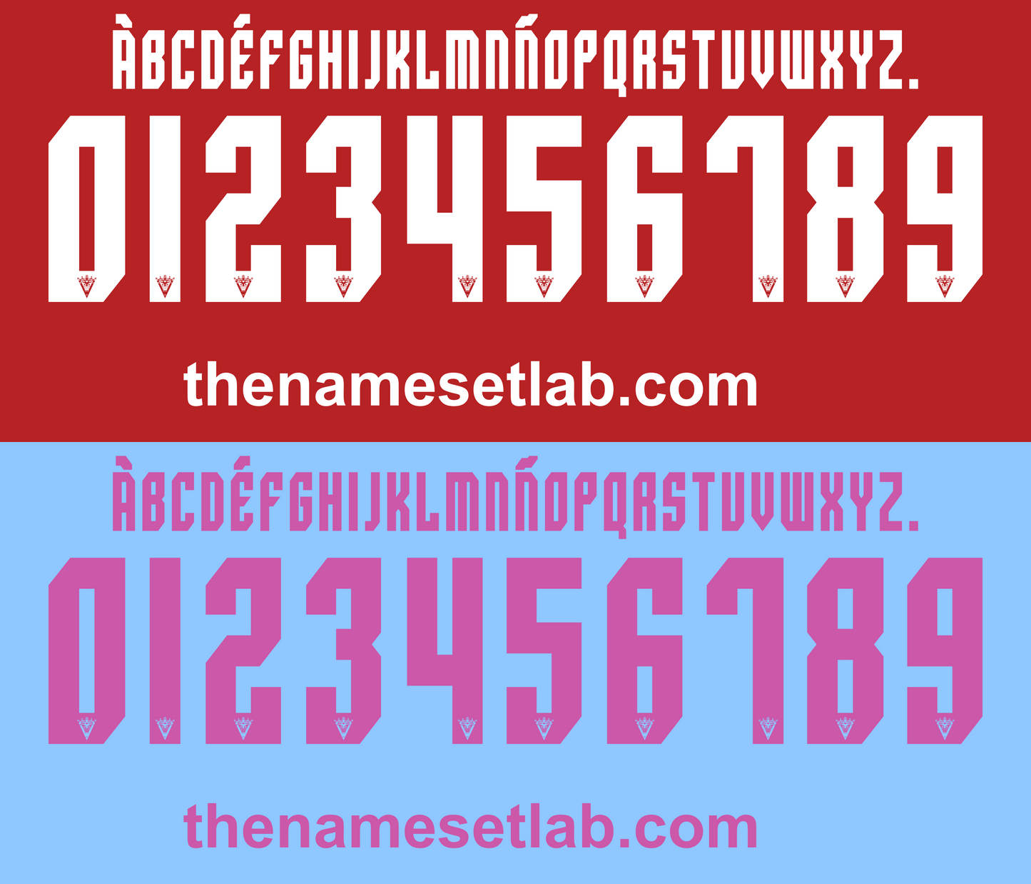 Mirandes 2016-2017 Nameset mockup
