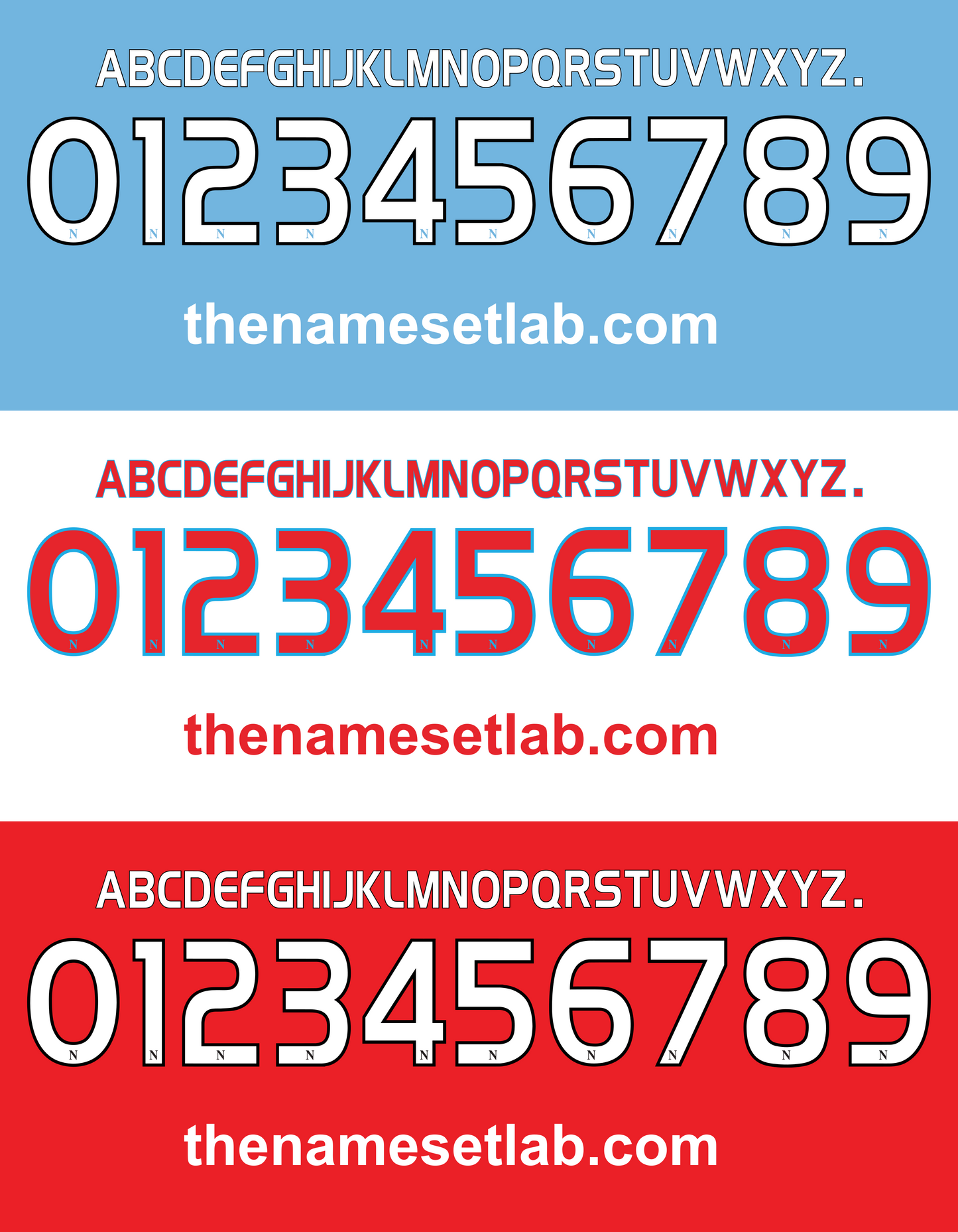 Napoli 2009-2010 Nameset AI Vector File