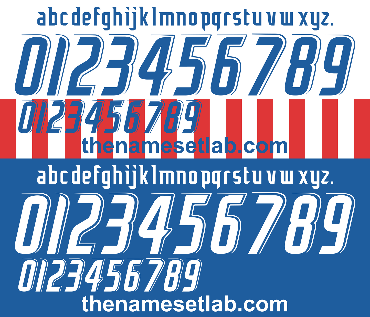 Paraguay 2006 Football Nameset AI Vector File