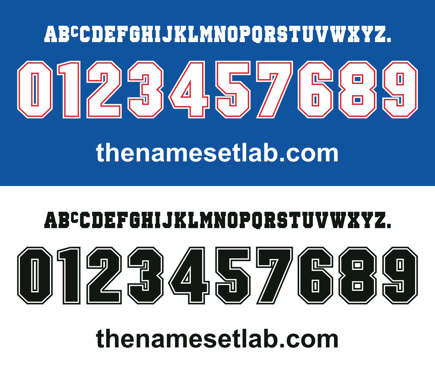 Rangers 1997–1998 Nameset Mockup