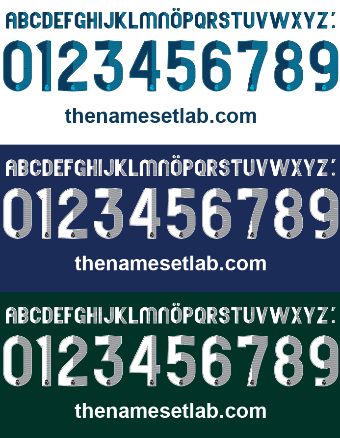 Real Madrid 12-13 nameset mockup