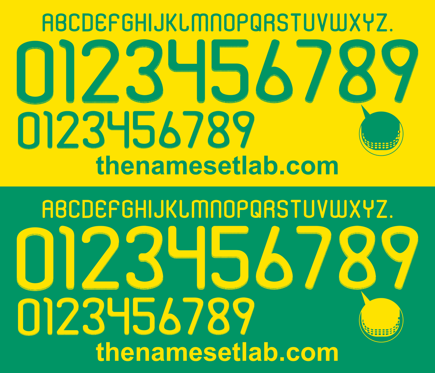 South Africa 2010 Football Nameset AI Vector File