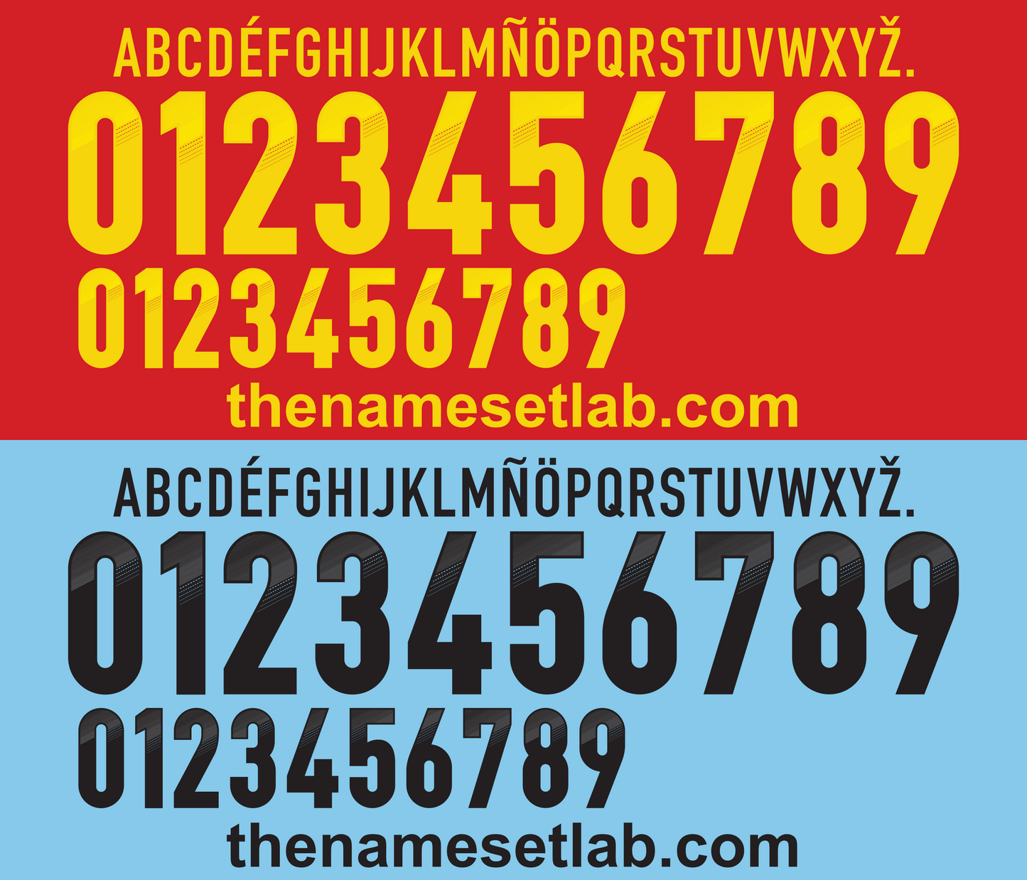 Spain 2012 Football Nameset AI Vector File