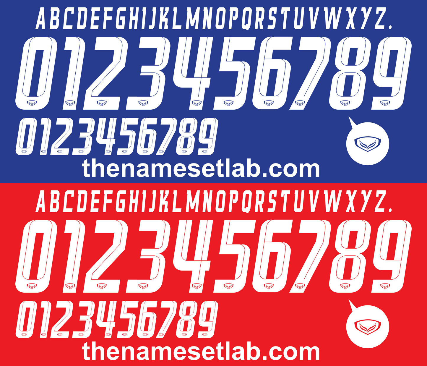 Thailand 2012-2013 Football Nameset AI Vector File