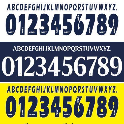 Tottenham Hotspur Nameset Vector Files