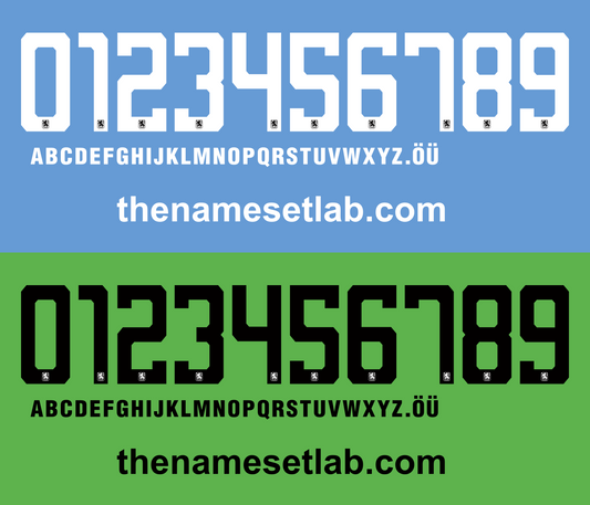 1860 Munchen 2017-2018 Nameset mockup
