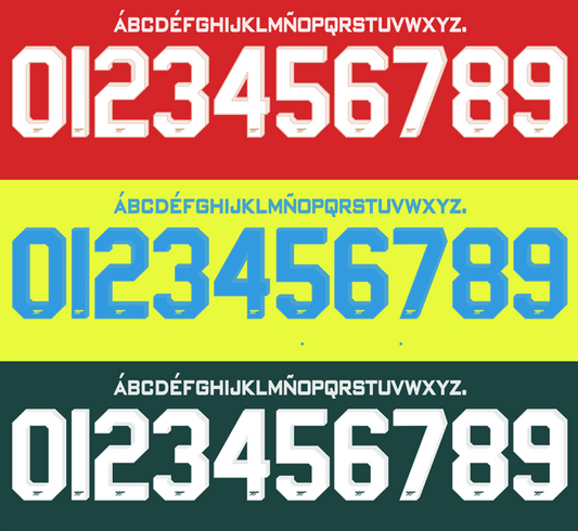 Arsenal 2023-2024 Nameset AI Vector File