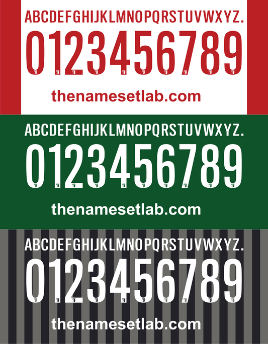 Augsburg 2014-2015 Nameset Mockup