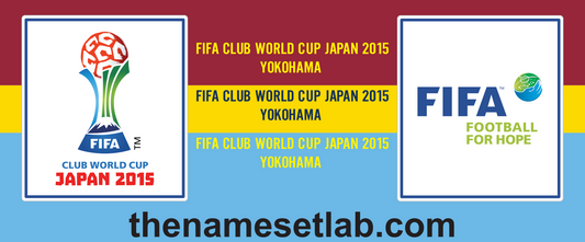 Club World Cup 2015 Match Details & Patches preview image showing the vector artwork design for this digital download.