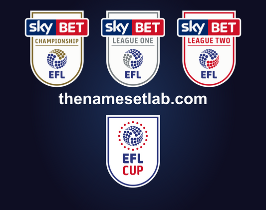 EFL Sleeve Patches Set preview image showing the vector artwork design for this digital download.