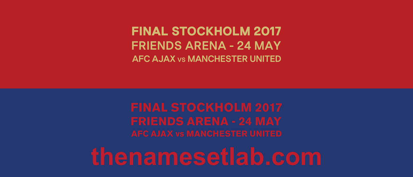 Europa Final 2017 Match Detail Vector