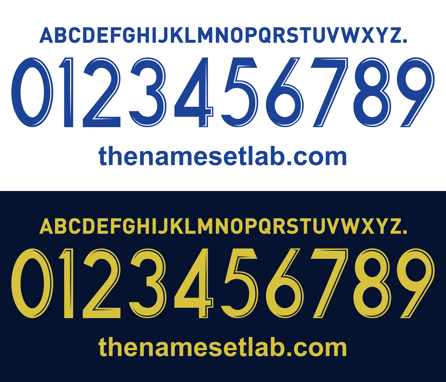 Honduras 2016 Football Nameset AI Vector File
