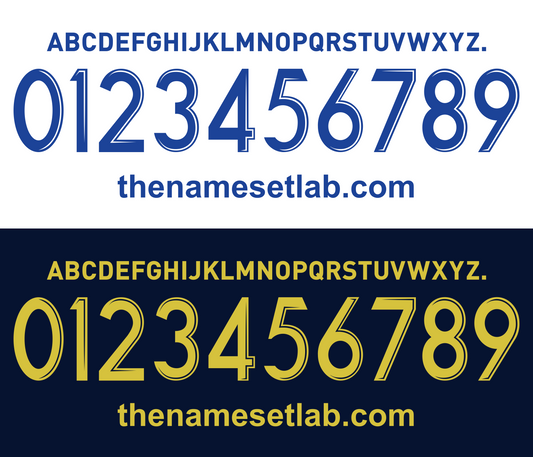 Honduras 2016 Football Nameset AI Vector File
