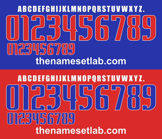 Haiti 2016 Football Nameset AI Vector File