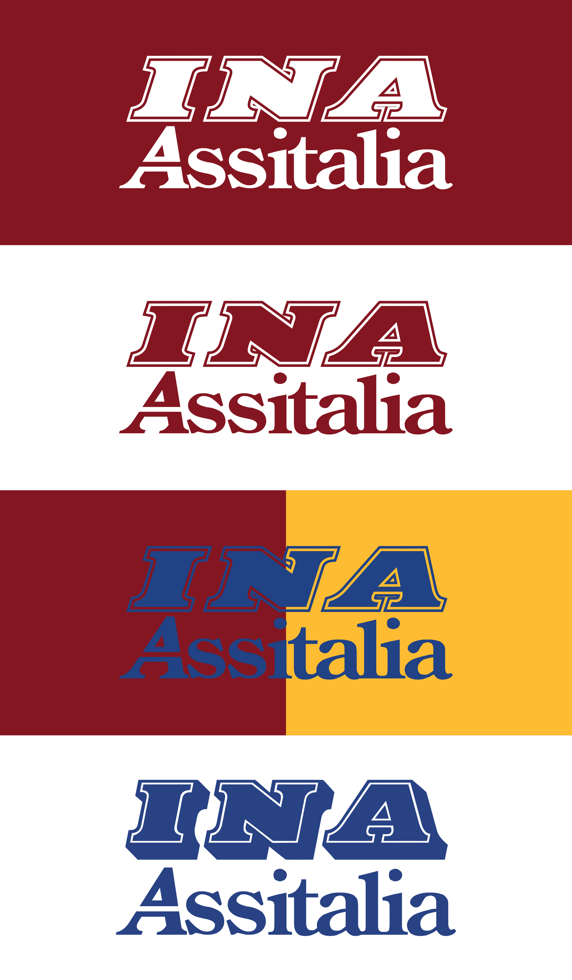 INA Assitalia Sponsor preview image showing the vector artwork design for this digital download.