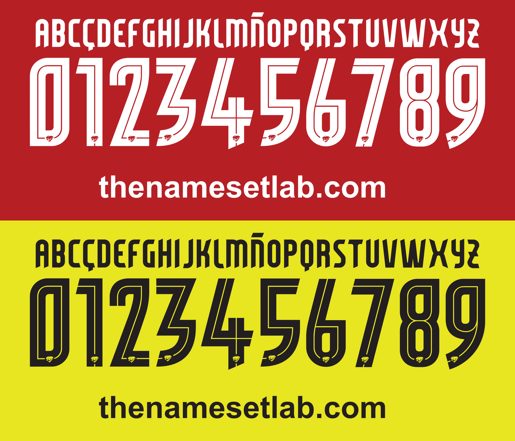 Levante 2015-2016 Nameset Mockup