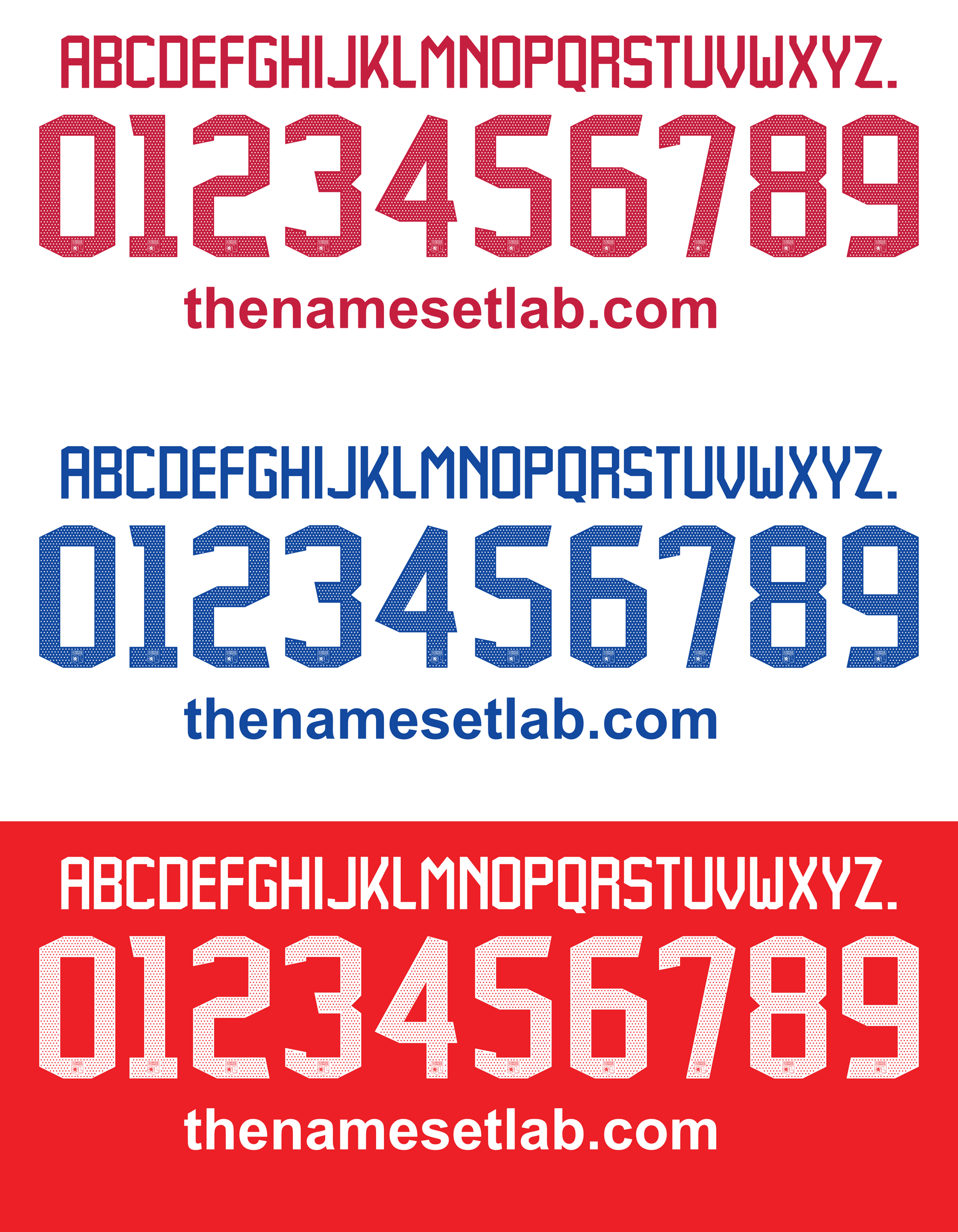 Olympique Lyonnais CL 2015–2016 Nameset mockup